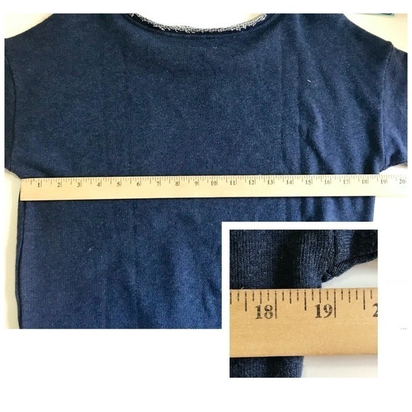 Splendid Blue Active Pullover top size S, New with tag - Picture 8 of 9